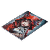 Carnet Carte Postale - Le petit chaperon rouge (Côté gauche)