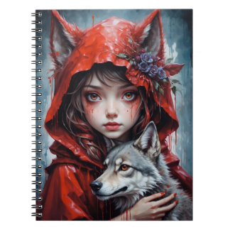 Carnet Carte Postale - Le petit chaperon rouge