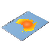 Carnet Carte Sunny Australie (Côté gauche)