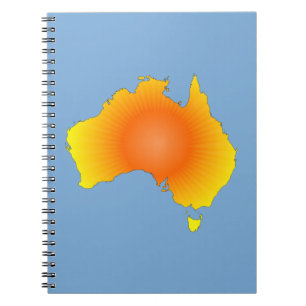 Carnet Carte Sunny Australie