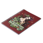 Carnet Carte Tarot Empress (Côté gauche)