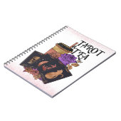 Carnet Carte Tarot et Thé Magique (Côté gauche)