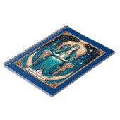 Carnet Carte Tarot, Haute Prêtre 2 (Côté gauche)