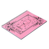 Carnet Carte Tarot Vin (Côté gauche)