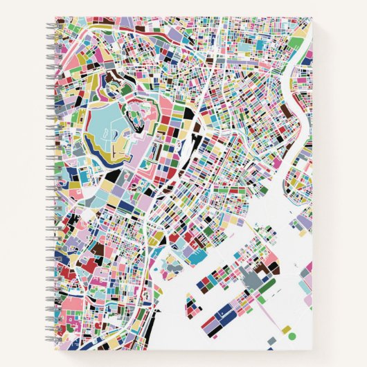 Carnet Carte Tokyo Japon (Devant)