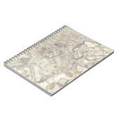 Carnet Carte topographique de la Rome antique, Italie (Côté gauche)