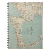 Carnet Carte vintage de Cape Cod (1917) (Devant)