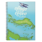 Carnet Carte vintage de Cayo Coco Cuba. (Devant)
