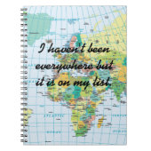 Carnet Carte Vintage personnalisée (Devant)