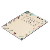 Carnet Cartes de visite Instagram, Influenceur, Esthét (Côté gauche)