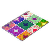 Carnet Carton de contrôle coloré : Un design étoilé (Côté gauche)