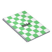 Carnet Carton de tableau de bord vert rétro Y2K (Côté Droit)