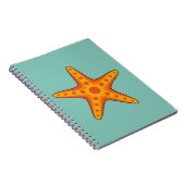 Carnet Carton d'Épis orange mignon (Côté Droit)