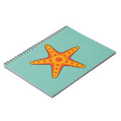 Carnet Carton d'Épis orange mignon (Côté gauche)