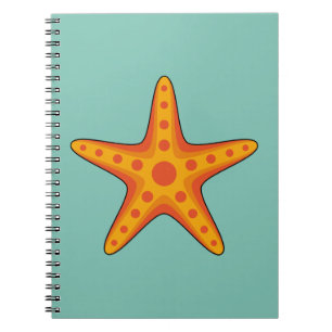 Carnet Carton d'Épis orange mignon