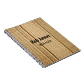 Carnet Carton marron drôle (Côté Droit)