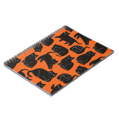 Carnet Cartoon Chats Motif tiré à la main (Côté gauche)