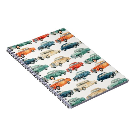 Carnet Cartoon Classic Cars (Côté Droit)