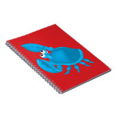 Carnet Cartoon crab (Côté Droit)