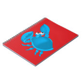 Carnet Cartoon crab (Côté gauche)