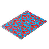 Carnet Cartoon crabe mosaïque (Côté gauche)