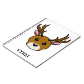 Carnet Cartoon Deer (Côté gauche)