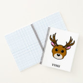 Carnet Cartoon Deer (Intérieur)
