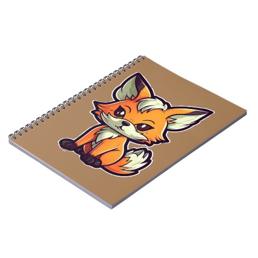 CARNET CARTOON FOX (Côté gauche)