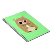 Carnet Cartoon Hamster (Côté Droit)
