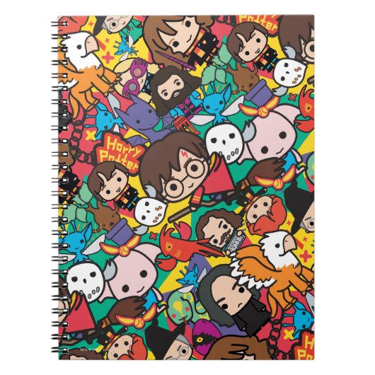 Carnet Cartoon Harry Potter Caractère Toss Motif (Devant)