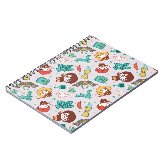 Carnet Cartoon HARRY POTTER™ Créatures et sorts Motif (Côté gauche)