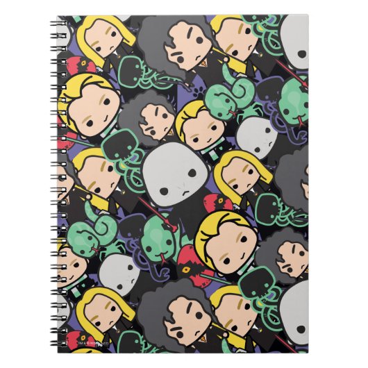 Carnet Cartoon Harry Potter Death Eaters Toss Pattern (Devant)