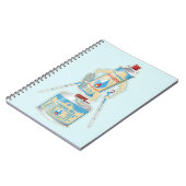 Carnet Cartouches de gaz de réchaud de camping drôle rand (Côté gauche)