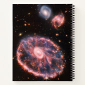Carnet Cartwheel Galaxy, James Webb Télescope Spatial (Dos)