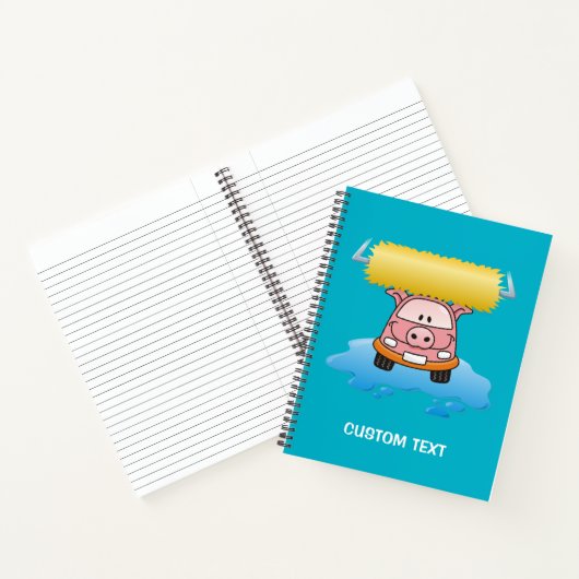 Carnet Carwash cochon (Intérieur)