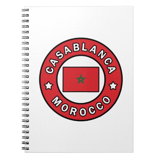 Carnet Casablanca Maroc (Devant)