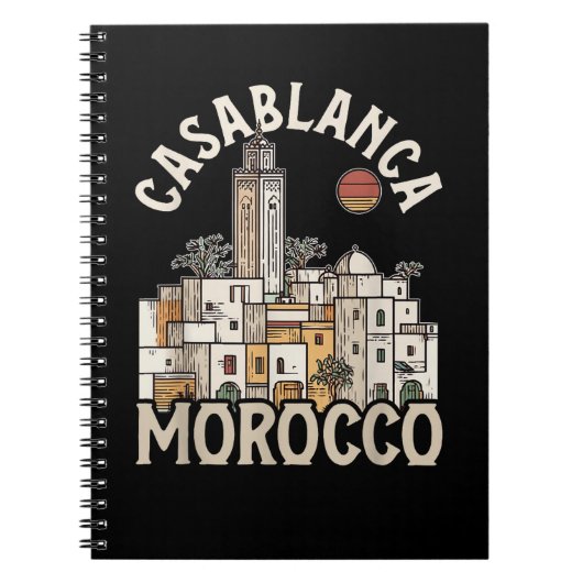 Carnet casablanca maroc (Devant)