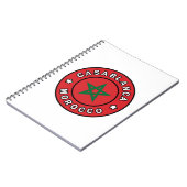 Carnet Casablanca Maroc (Côté gauche)