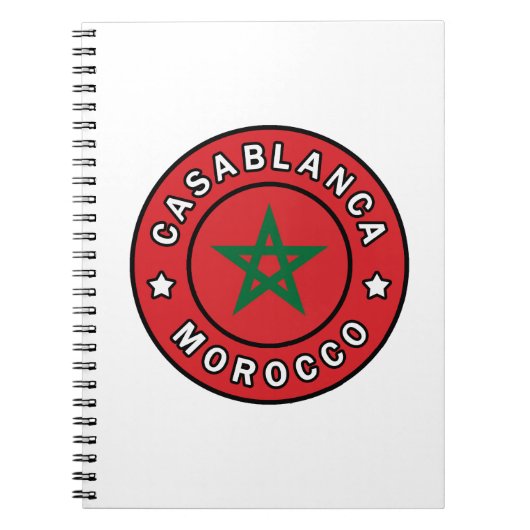 Carnet Casablanca Maroc (Devant)