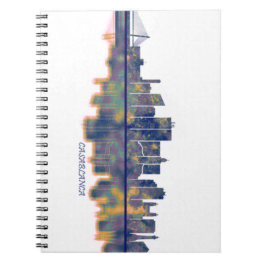 Carnet Casablanca Skyline (Devant)