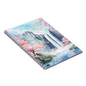 Carnet Cascade au printemps (Côté Droit)