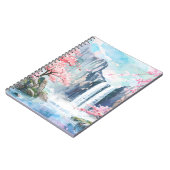 Carnet Cascade au printemps (Côté gauche)
