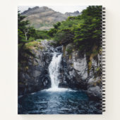 Carnet Cascade dans la forêt (Dos)