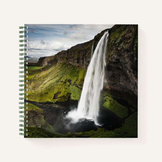 Carnet Cascade de Seljalandsfoss | Islande (Devant)