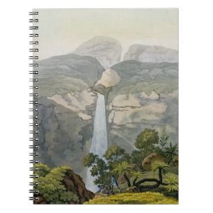 Carnet Cascade de Vinagre de rivière, près du volcan de
