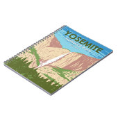 Carnet Cascade de Yosemite National Park California (Côté gauche)
