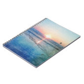 Carnet Cascade du coucher de soleil de la plage du Pacifi (Côté gauche)
