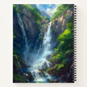 Carnet Cascade du monde fantastique (Dos)