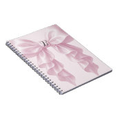 Carnet Cascade rose Ruffle Bow Elegant Posh Girl (Côté Droit)