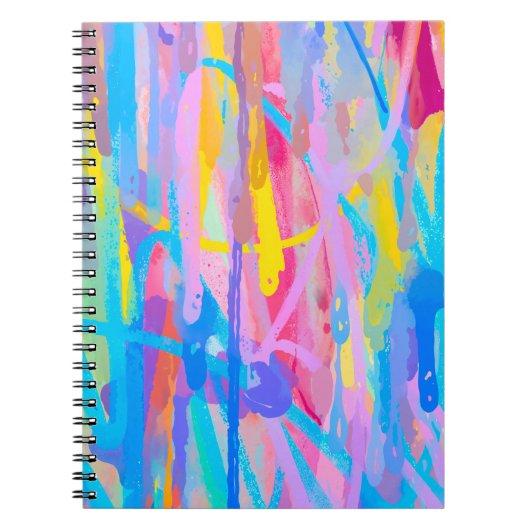 Carnet Cascade vibrante (Devant)